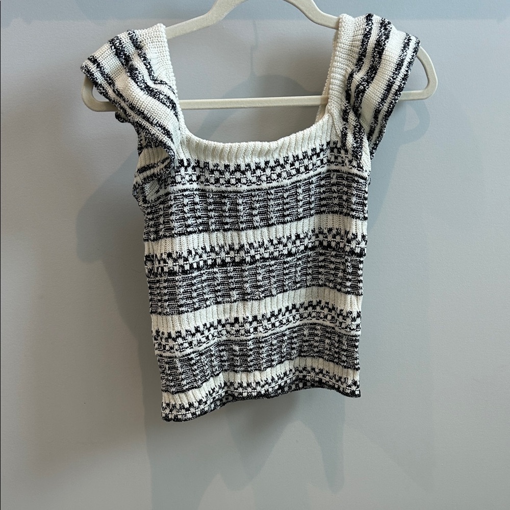 Treasure & Bond Monochrome Knit Sweater